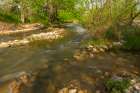 USA, Texas, Hill Country. Bailey Creek scenic. Art Print
